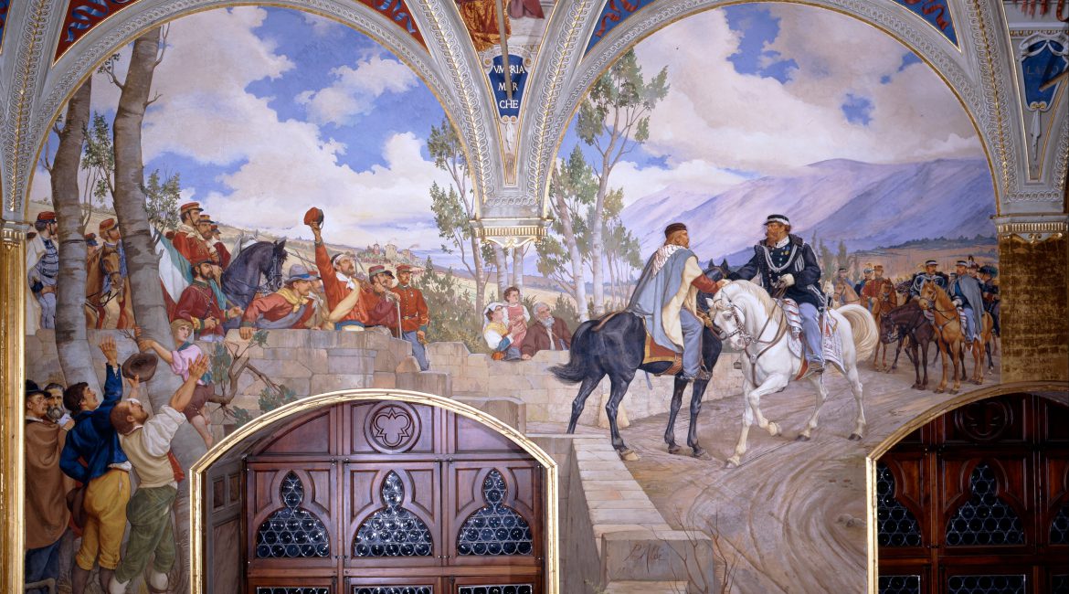 Pietro Aldi e la Sala del Risorgimento a Siena